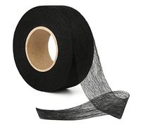 GOTRUST 70 Yards 40mm Wonder Web Black Iron on Hemming Tape for Trousers Wonderweb Iron on Extra Strong Hem Tape for Clothes Jeans Dress Wewonder Webbing Self Adhesive Wonder Tape for Sewing