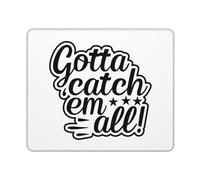 Gotta Catch Em All Black Post-Thanksgiving Friday Mouse Pad Small Mouse Mat Durable Desk Mat For Office Pc Home 25X30Cm