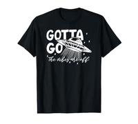 Gotta-Go The Vibes are Off Flying Saucer UFO Space Tee Value Graphic T-Shirt