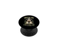 Gotta Go Vibes Are Off Funny UFO Alien Bigfoot Meme PopSockets Adhesive PopGrip