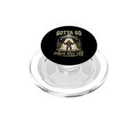 Gotta Go Vibes Are Off Funny UFO Alien Bigfoot Meme PopSockets PopGrip for MagSafe