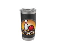 Gotta Have Bowling Alley Activity Graphic Stainless Steel Insulated Tumbler