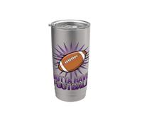 Gotta Have Football Graphic for Devotees Stainless Steel Insulated Tumbler