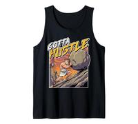 Gotta Hustle - Comic Style Sisyphus Tank Top