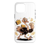 Gotta Make That Money Ostrich Hustle Meme Case for iPhone 16 Pro Max