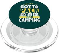 Gotta Pack Rock And Roll For Camping PopSockets PopGrip for MagSafe