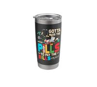 Gotta Pass The Pills to Pay The Bill Med-Tech Stethoscope Stainless Steel Insulated Tumbler
