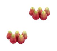 GOTTAJOY 10 pcs Realistic Fake Fruit Simulation Fruit Decoration For Outdoor Artificial Fruit Set Faux Apples For Photography Props Early Education