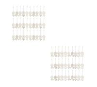 GOTTAJOY 100pcs Wooden Dream Catcher Diy Craft Kit Unfinished Wood Cutouts Boho Wall Hanging Decor for Bedroom Dorm Party