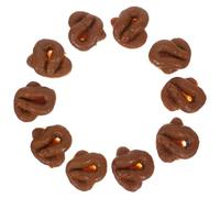 GOTTAJOY 10pcs Realistic Fake Poop Prank Toys Soft Simulation Sticky Gag Props for April Fools Day Jokes and Stress Relief