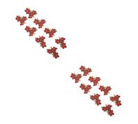 GOTTAJOY 16pcs Charming Decorative Floral Brooches Alloy for Women Fashionable Lapel and Backpack Accessories Elegant Jewelry