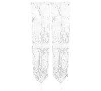 GOTTAJOY 1pair Long Fingerless Sparkly Elbow Gloves Retro Flapper Party Dress Accessories for Evening Dancing Masquerade Events