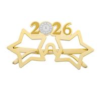GOTTAJOY 2026 New Year Party Glasses Creative Number Eyewear for Eve Celebrations Photo Booth Props and Holiday Favors Golden