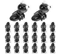 GOTTAJOY 20pcs Miniature Resin Ant Figurines for Fairy Garden Decor Bonsai Micro Landscape and Dollhouse Craft Accessories