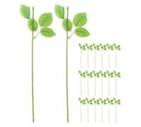 GOTTAJOY 20pcs Realistic Artificial Rose Stems with Leaves for Diy Wedding Bouquets Home Decor Floral Arrangements