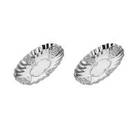 GOTTAJOY 2pcs European Vintage Iron Jewelry Display Tray with Candle Holder for Bedroom Vanity Organizer Home Decor