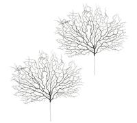 GOTTAJOY 2pcs Handmade Artificial Coral Branches Aquarium Fish Tank Decor Realistic Simulation Aquatic Landscape Decoration