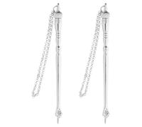 GOTTAJOY 2pcs Zinc Alloy Torah Pointer for Bible Reading Judaica Jewish Gift with 17cm Silver Onion Head Design for Bar Bat Mitzvah Adult Ceremonies