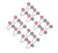 GOTTAJOY 32pcs Christmas Candy Cane Ornaments Unbreakable Plastic Tree Decorations with Hooks for Diy Holiday Party Favors