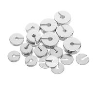 GOTTAJOY 35pcs Laboratory Weight Set Chrome Plated Calibration Weights for Physics Experiments Teaching and Research