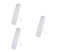 GOTTAJOY 3pcs 1:12 Scale Dollhouse Miniature Full Length Dressing Mirror Model White Standing Furniture for Tiny Bedroom Decor