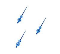 GOTTAJOY 3pcs Gourd Shaped Christmas Tree Toppers Blue Snowflake Star Holiday Decorations for Xmas Party Seasonal Home Decor