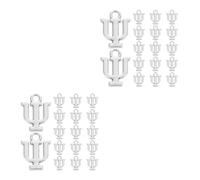 GOTTAJOY 40pcs Greek Letter Psi Symbol Pendant Charms for Psychology Jewelry Making and Keychains