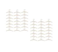 GOTTAJOY 40pcs Natural Wood Baby Hangers for Closet Organization with Non-slip Design for Infant Clothing