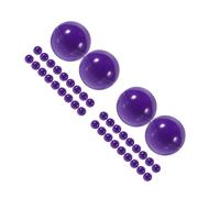GOTTAJOY 40pcs Openable Raffle Balls 4cm Plastic Hollow Capsules for Party Games Team Building Activities Vending Storage