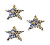 GOTTAJOY 600pcs 50th Birthday Confetti Scatter for Party Decorations Blue Silver Gold Black Mix Indoor Outdoor Celebration Supplies