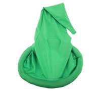 GOTTAJOY 7pcs Green Dwarf and Gnome Party Hats Comfortable Fun Fairy Tale Costume Photo Props for Birthday Wedding Masquerade