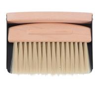GOTTAJOY Compact Portable Mini Broom Dustpan Set with Nylon Bristles Black Tray for Desktop Cleaning Multi-function Tool