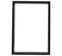 GOTTAJOY Diy Solid Wood Handprint Frame for Couples Family Keepsake with Baby Footprint and Fingerprint Art Freestanding or Wall Mount Display Black