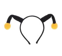 GOTTAJOY Handcrafted Crochet Yarn Clown Headband Unique Party Hair Accessory for Carnival Mardi Gras Events Women and Girls