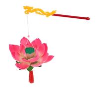 GOTTAJOY Handmade Lotus Flower Lantern for Mid Autumn Festival Chinese New Year Decor Outdoor Glowing Diy Photography Prop