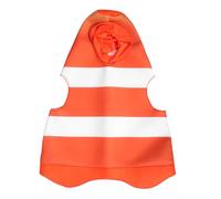 GOTTAJOY Kids Traffic Cone Costume Construction Dress Up Clothes for Halloween Cosplay Stage Performance Comfortable Toddler Children S-m