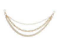 GOTTAJOY Layered Punk Metal Jeans Chain Heavy Duty Hip Hop Trousers Decoration Accessory