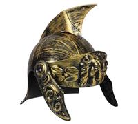 GOTTAJOY Medieval Knight Cosplay Helmet Roman Soldier Costume Plastic Hat Prop Warrior Headgear for Masquerade Party Historical Role Play