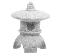 GOTTAJOY Miniature Japanese Pagoda Lantern Stone Sculpture for Zen Garden and Aquarium Decor