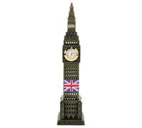 GOTTAJOY Vintage Collectible Big Ben Clock Tower Statue Model England Souvenir for Home and Office Decor