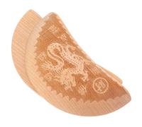 GOTTAJOY Yin Yang Sacred Divination Cups Birch Wood 2.5inch for Home Temple Fortune Telling Traditional Vintage Spiritual