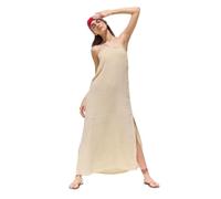 Gottex Women's Cloudshore Bandeau Midi Dress Cover-up Swimwear, Natural, Large