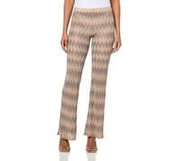 Gottex Women's Life High Flare Beach Pants-Crochet Design, Elastic Waist Band & Pairs with Our Desert Mirage Tops Swimwear Cover Up, Multi-Green, S