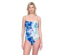 Gottex Women's Memories of Capri One Piece Swimsuit, Blue Multi, 14