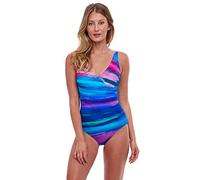 Gottex Women's Standard Midnight Light Surplice One Piece, Multicolor, 46