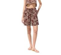 Gottex Women's Terra Printed Bermuda Short Cover-up Swimwear, Multi-Brown, XL