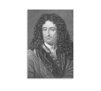 Gottfried Wilhelm Leibniz Poster 2 Canvas Wall Art Decorative Bedroom Modern Home Print Picture Artworks 12x18inch(30x45cm)