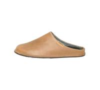 Gottstein - Leather Loafer Slippers - Genuine Leather Slippers, Soft Felt Insole, Non-Slip Sole, Elegant Look, Brown, 10 UK