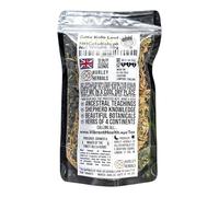 Gotu Kola - Centella Asiatica - Unrefined Raw Dried Lush Fine Botanicals - Reusable Keep Fresh Ziplock - Leaf - 10g