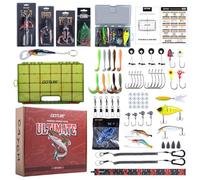 Goture Fishing Tool Kit, Fish Lip Gripper, Fishing Pliers, Hanging Scale with Tape Measure, Fish Hook Remover, Lanyards, Line Scissors, Roll Measuring Tape, Saltwater Gear Kit, Gifts for Men